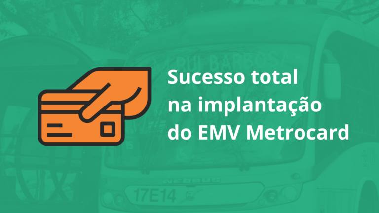Sucesso total na implantação do EMV Metrocard, para facilitar ainda mais o dia a dia do passageiro metropolitano!