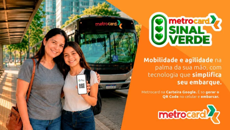 Mobilidade com tecnologia: Metrocard facilita a rotina do passageiro